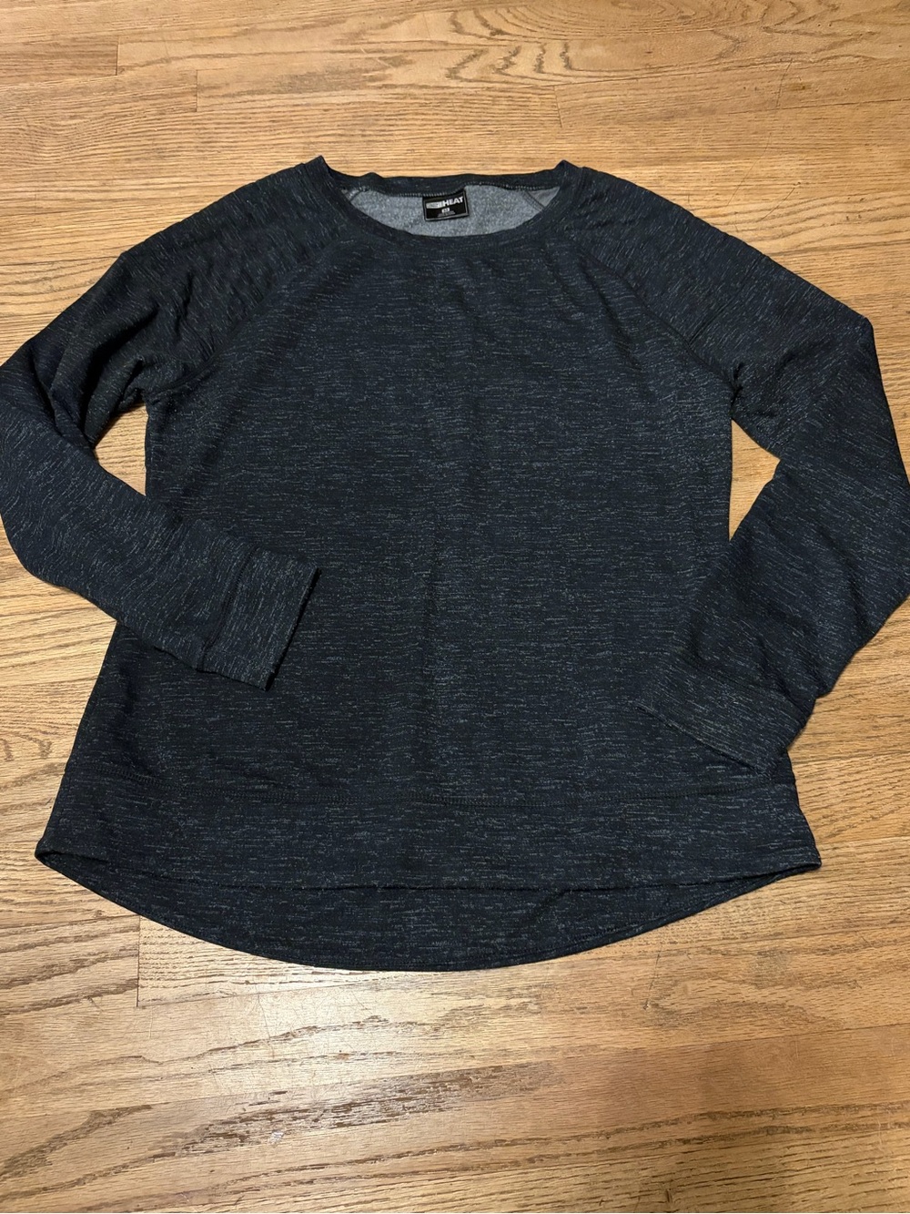32 degree Dark Navy Heather Long-Sleeve Crew Tee size women’s Medium
